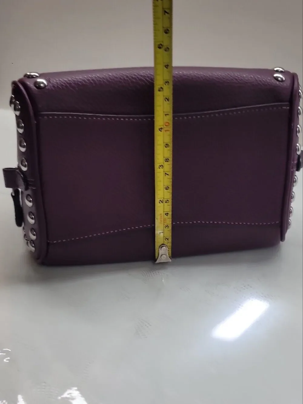 COACH  Sydney Satchel With Rivets